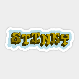 Stinky Sticker